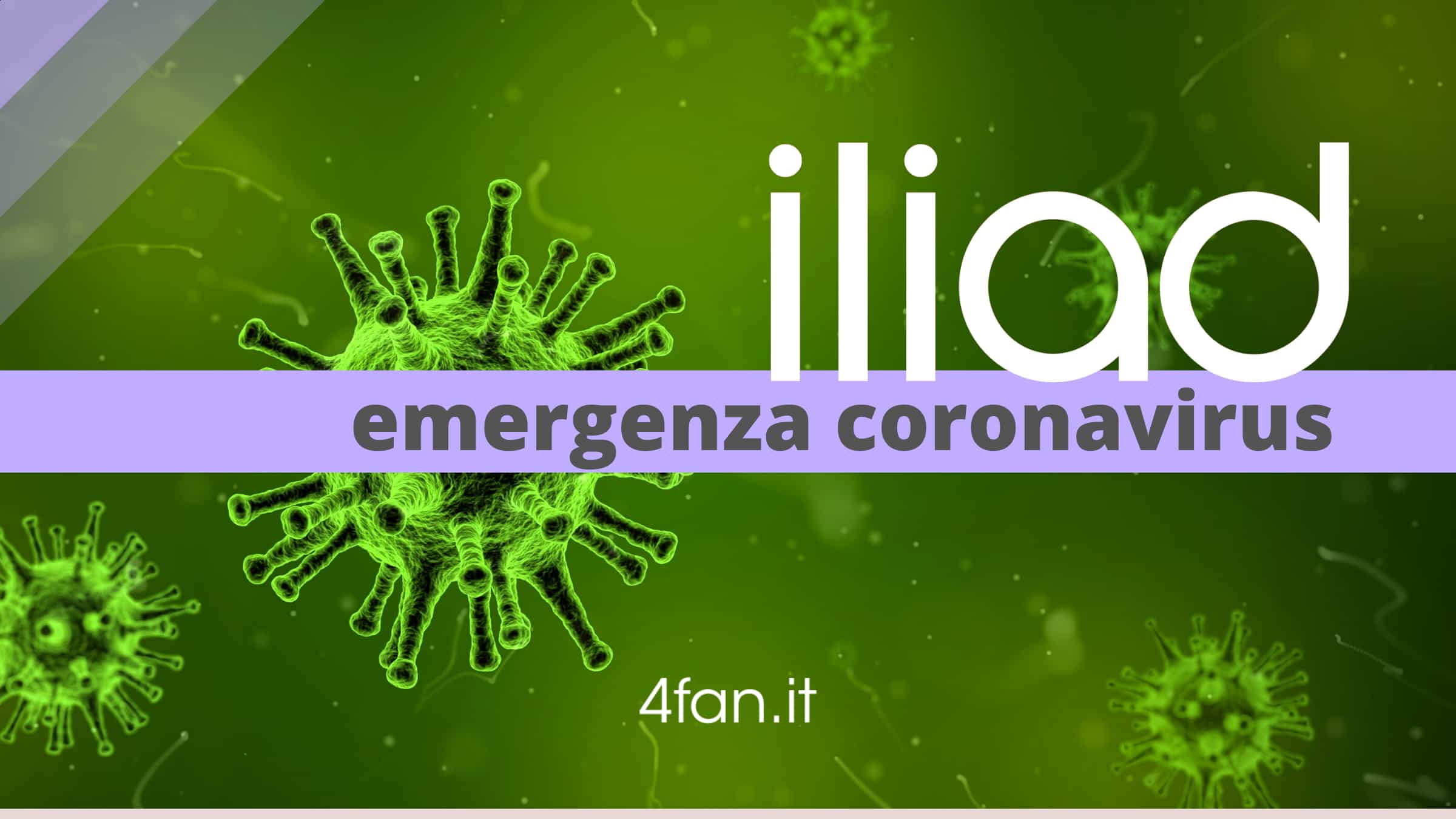 Iliad emergenza coronavirus
