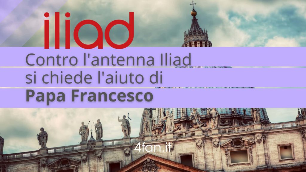 Papa Francesco nella petizione anti Iliad