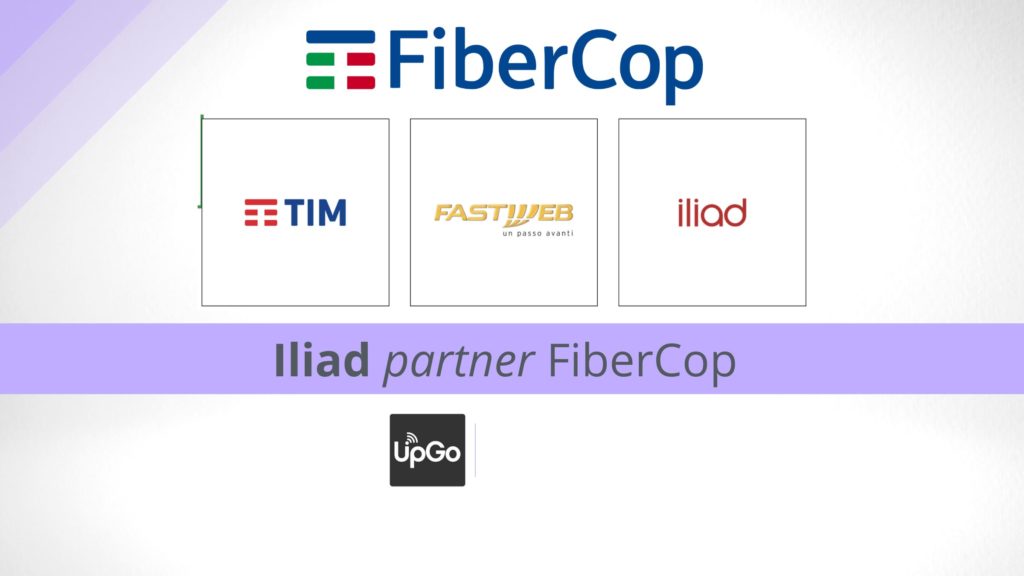 Iliad partner di FiberCop insieme a Tim e Fastweb