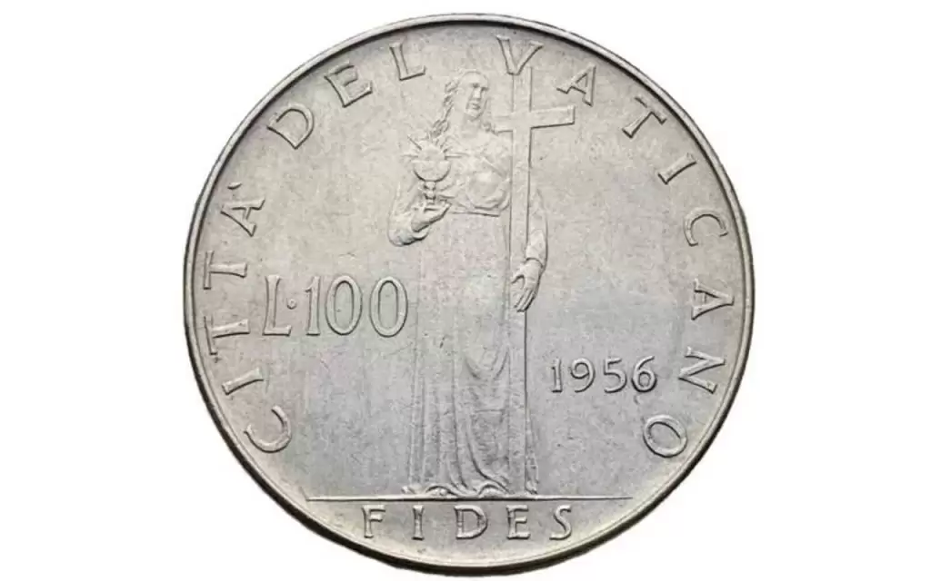 100 lire 1956