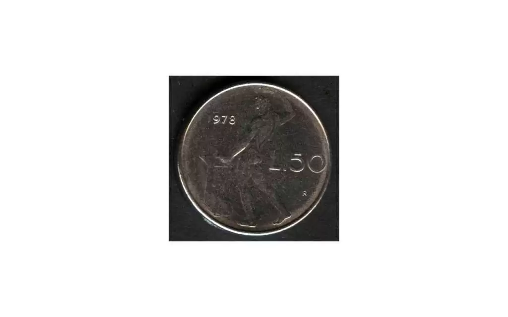 Valore 50 lire 1978