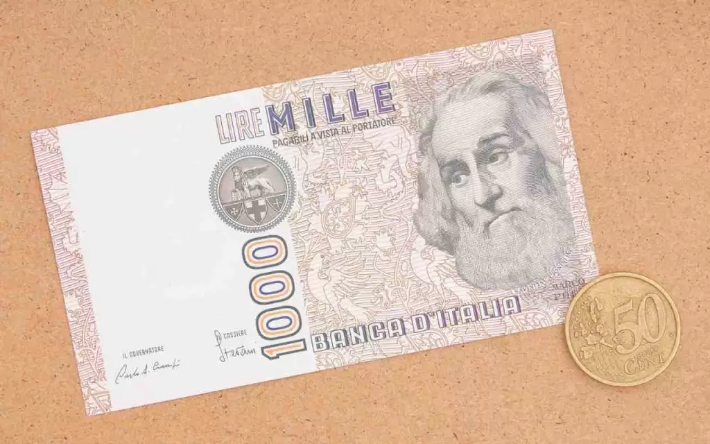 Quanto vale un euro in lire